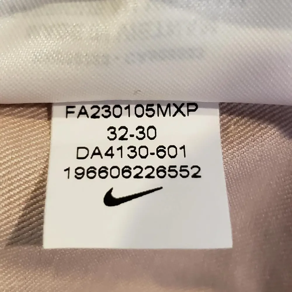 Nike Men's Dri-FIT Slim-Fit Golf Chino Pants Pink Size 33X28 Modern Preppy